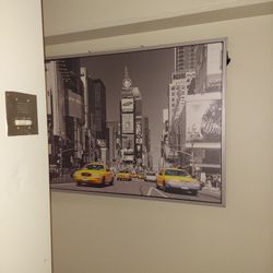 Down Town City Of NY  Wall Portrait  Very Cool
