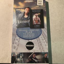 I Robot DVD Widescreen Will Smith Sci-Fi Isaac Asimov & ScreenPlay Bundle Sealed