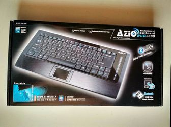 AZiO Wireless Bluetooth Keyboard w/ Trackpad