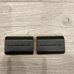 DSLR Pack Of 2 Li-ion Batteries