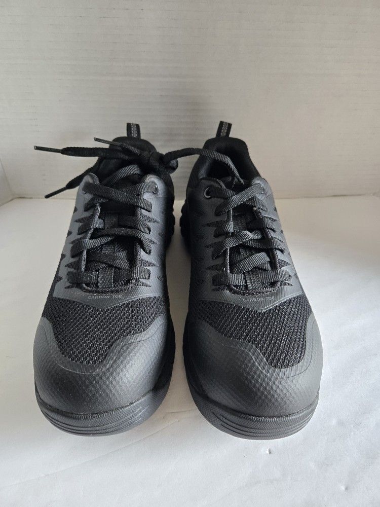 Keen Arvada ESD Work Sneaker Men 7M EE Black Carbon Toe Slip Resistant Shoes NEW