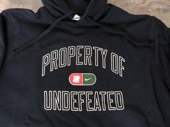 Nike Undefeated Hoodie Sz L for Sale in San Jose CA OfferUp