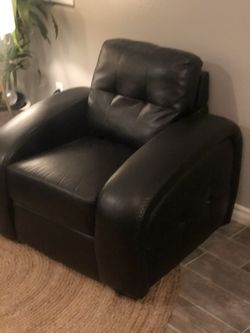 Sofa couch, leather.