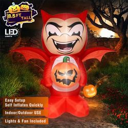 Brand New 8.5ft Inflatable Devil 