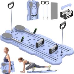 🧘‍♀️ Pilates Board Reformer Foldable + Ab Roller 💪 Full Body Workout | NEW – Never Used 📦