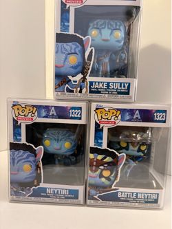 Funko Pop! Movies Avatar Movie Jake Sully #1321- Neytiri #1322 #1323