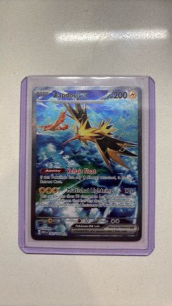 Pokémon Zapdos Ex