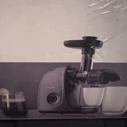 Jocuu Slow Masticating Juicer Machines with Soft Hard Modes Easy to Clean Quiet Motor & Reverse Function, Cold Press Juicer for Fruit & Vega NEW