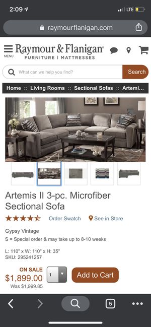 New And Used Grey Sectional For Sale In Wilmington De Offerup