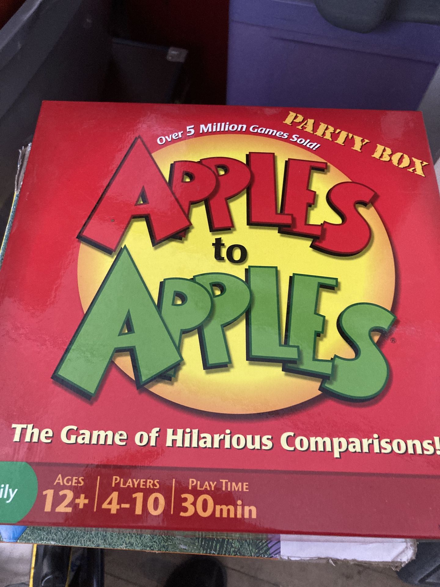 Apples To Apples Game