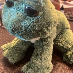 Green Frog Plush 