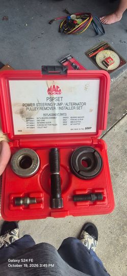 Mac Tools PSPSET Power Steering Pulley Remover/Installer Set