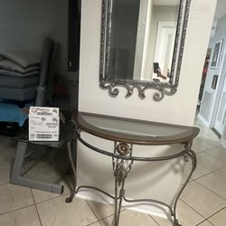 Mirror Table Set