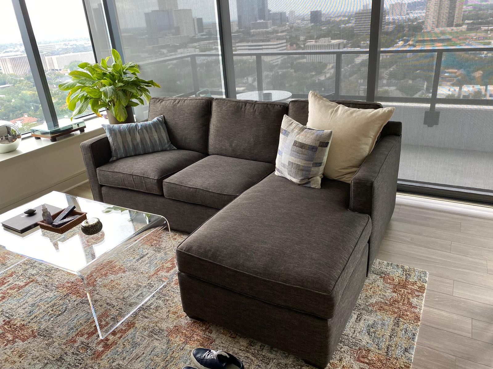 Almost brand new sectional sofa