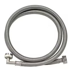 BRAIDED STAINLESS STEEL WASHING MACHINE HOSE