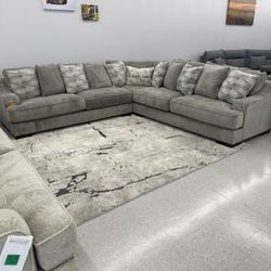 Deep Seating Sectional Available For Fast Delivery 
