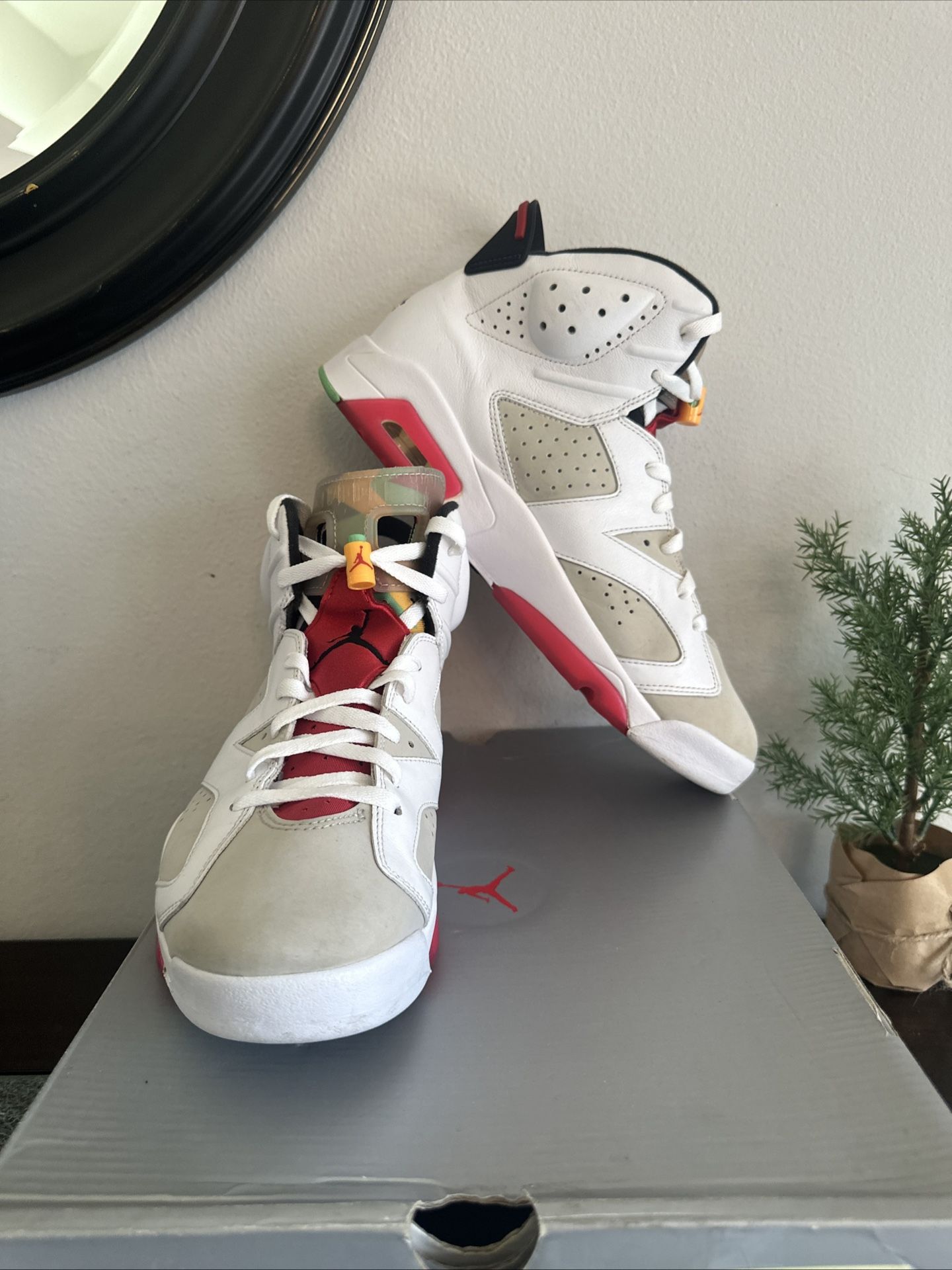 Jordan 6 Retro Hare 2020 Size 11.5 Incorrect Box