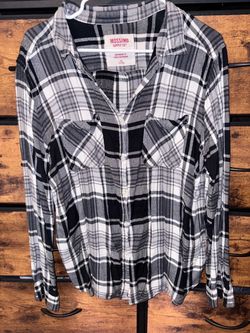 Mossimo Supply Co. Plaid Flannel Shirt XXL