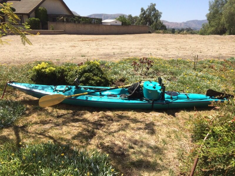 Necky Dolphin 13-14ft fishing kayak