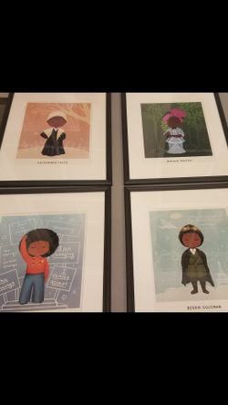 Framed African-American art