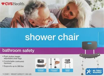 CVS Shower Chair Bathroom Safety Seat