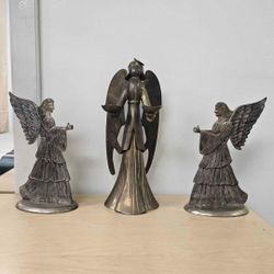 Brass Angel Candle Holder