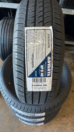 205/60/16 ADVANTA HPZ-02 🛞  $325.00 “ CASH” 🚨🚨🚨