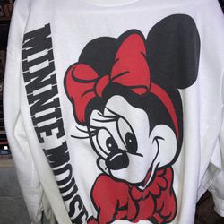 Minnie And Mickey Vintage Sweaters Medium Is Minnie And Large Mickey Mouse Both In Great Condition $80 For Both