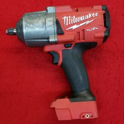 Milwaukee 2767-20 18V M18 Fuel Cordless Brushless High Torque 1/2" Impact Wrench - Tool Only - No Battery - No Charger - Working 