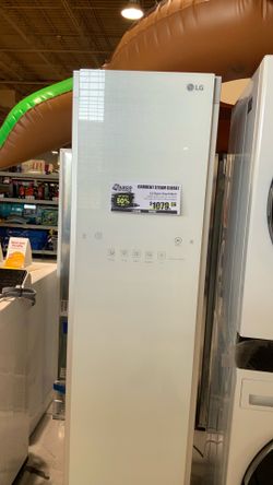 LG Styler Smart WI-FI Enabled Steam Closet with True Steam Technology and Exclusive Moving Hangers $540