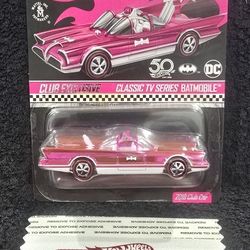 Hot Wheels RLC Batmobile Pink Convention 