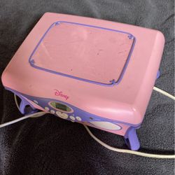 Disney Princess Cd Player And Jewelry Box
