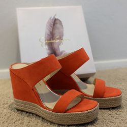 Jessica Simpson wedge heels