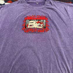 Embroidered Upper One Demon Slayer Shirt