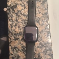Apple Watch Series 7 (2021) GPS + Cellular 45 mm - Aluminium Midnight - Sport band Black