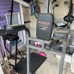 Pull up bar & Lat weight machine