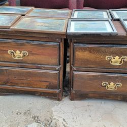 Heavy Old Nightstands 40$