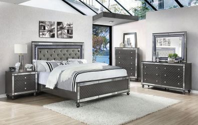 King size bed frame Mattress Included new in a box