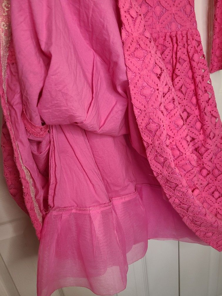 Lilly Pulitzer Pink Lace Lori Dress (0)