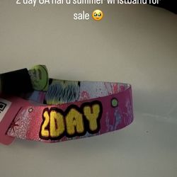 Hard Summer GA 2 Day Wristband