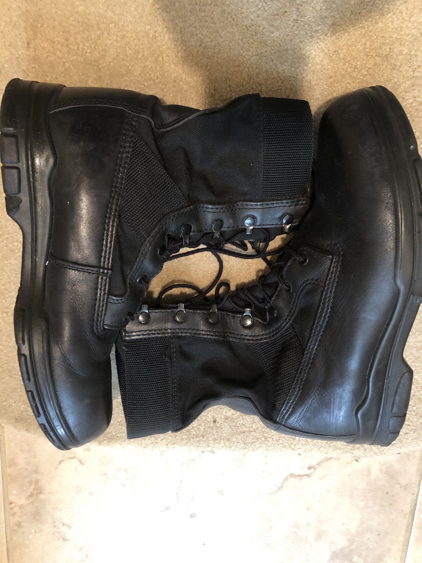 Military work boots