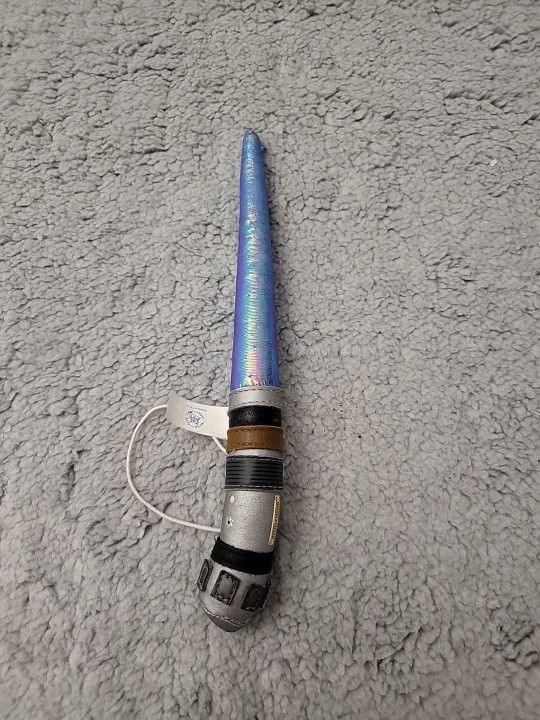 Build A Bear Star Wars Jedi Light Saber Blue Soft Plush Bear Accessories (W)