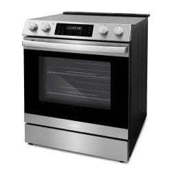 New Open Box 30" Electric Range with 8 Function Convection Oven