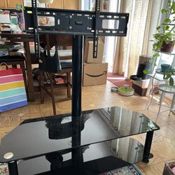 Black TV Stand For Mounting