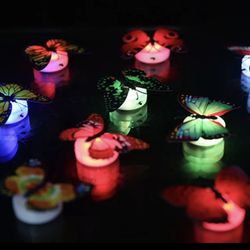 6 Led Butterflies