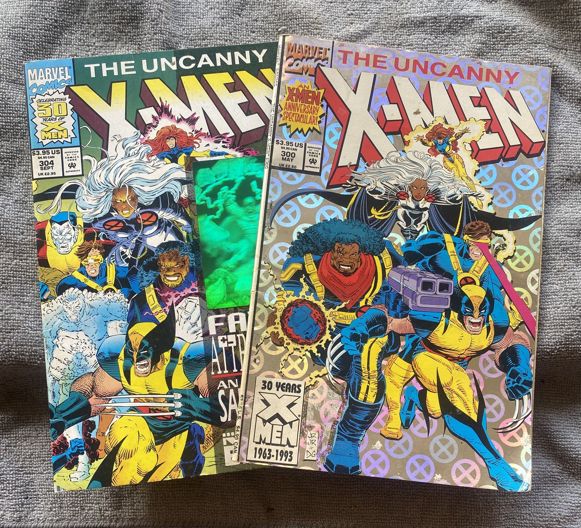 The Uncanny X-Men #300 & 304 Anniversary 1st Senyaka Legacy Virus