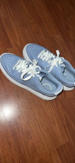Blue Platform Nikes