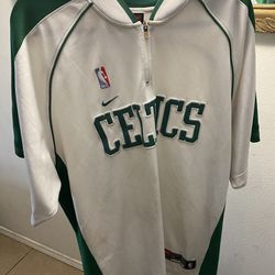 Vintage Boston Celtics Nike Shooting Shirt Warm up Jersey