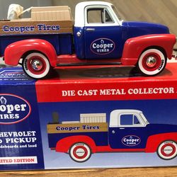 1952 Chevy Cooper Tires Truck. Collector Edition Bank.