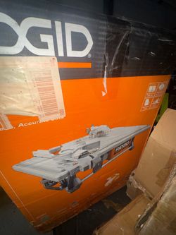 RIDGID Wet Tile Saw in Box